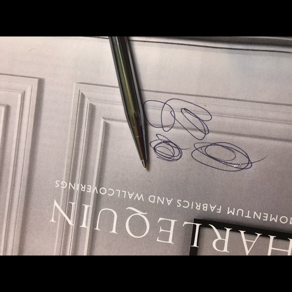 Cross chrome ballpoint pen, classic model NIB VTG old stock - Picture 3 of 8